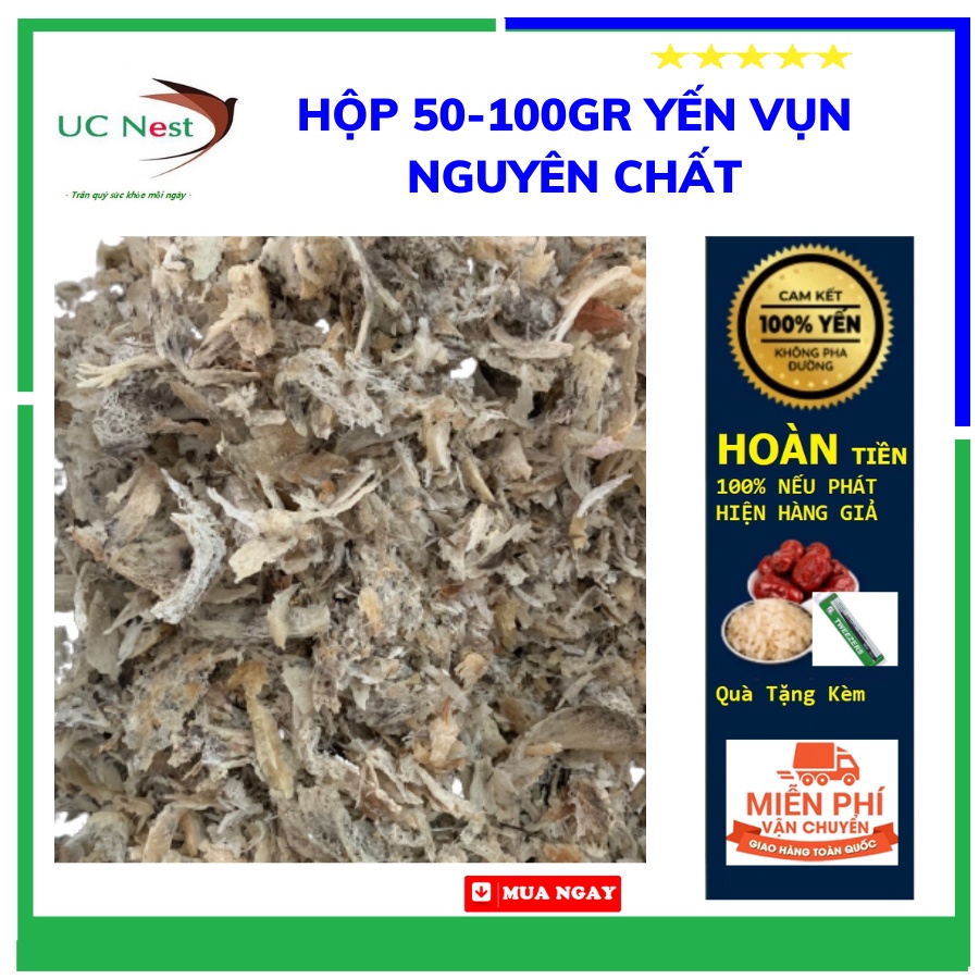 Yến Vụn Thô giá rẻ nguyên chất Nha trang