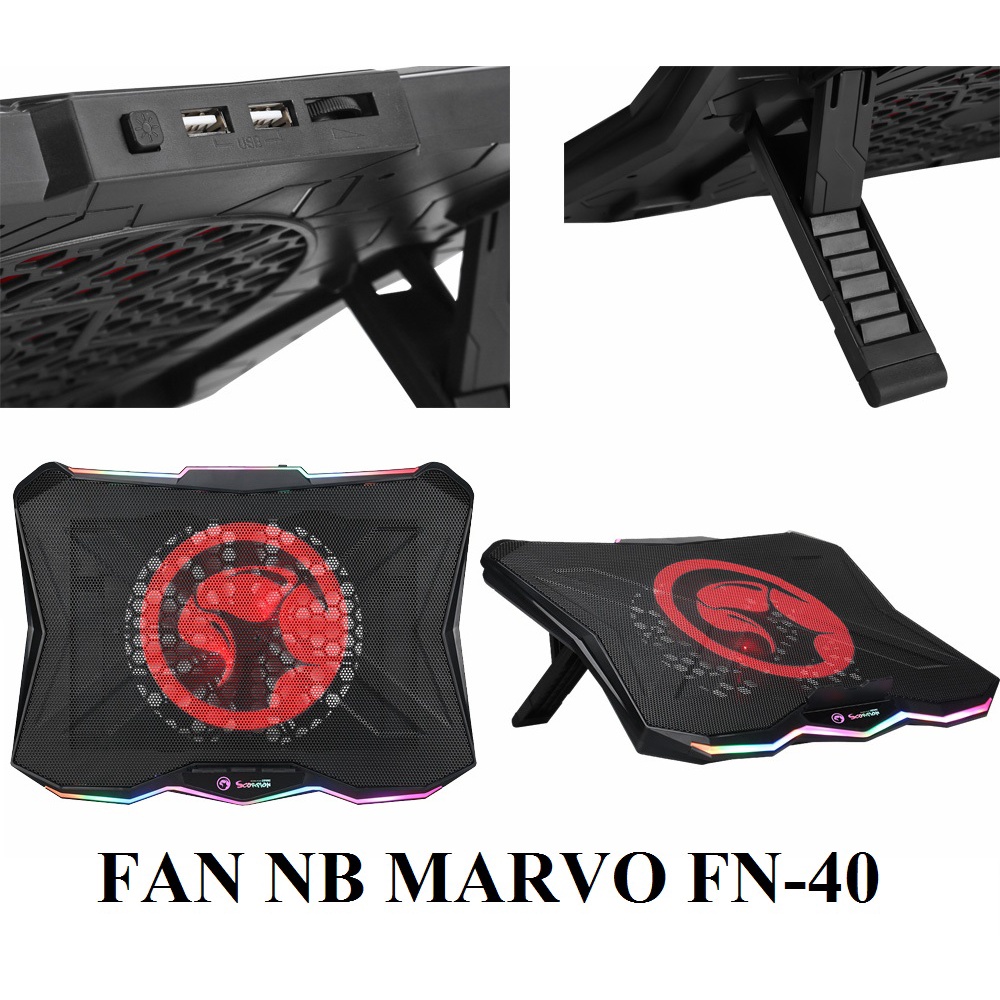 Fan NB MARVO FN-40 Led