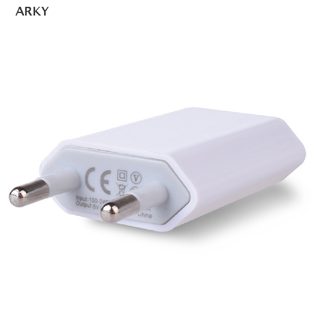 Phích Cắm Sạc USB AC Chuẩn EU Dành Cho Điện Thoại
