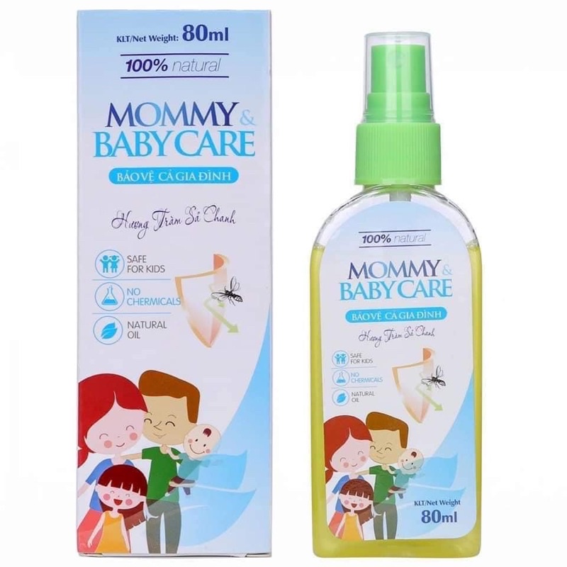 Xịt chống muỗi mommy &amp; baby care (sỉ, lẻ)