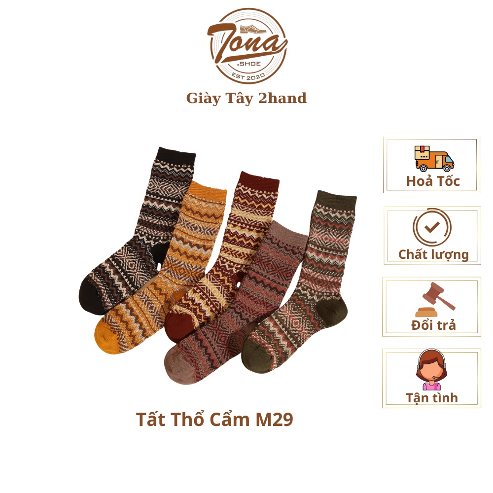 [Tonashoe] Tất Thổ Cẩm Mã Mới Nhất 2022 M29