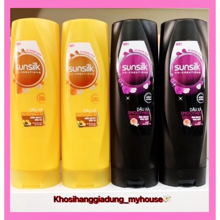 Dầu gội Sunsilk mềm mượt dịu kì 650g và 170g
