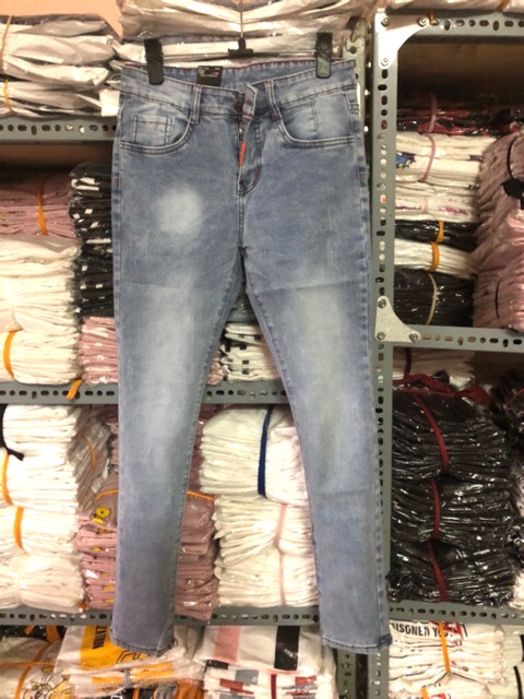 Quần Jean Nam Xanh Xám Hàn Quốc | BigBuy360 - bigbuy360.vn
