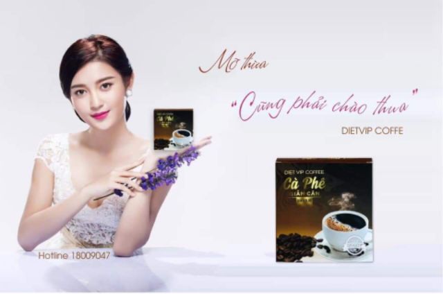 Cà Phê Giảm Cân DIET VIP Hộp 15 gói | BigBuy360 - bigbuy360.vn