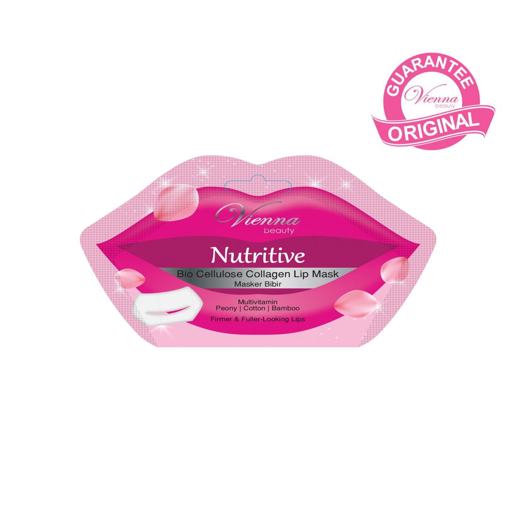 (hàng Mới Về) 1 Mặt Nạ Collagen Dưỡng Môi Thương Hiệu Vienna | BigBuy360 - bigbuy360.vn