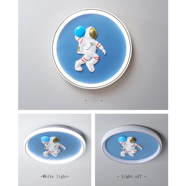 Đèn ốp trần phòng trẻ em hình phi hành gia
