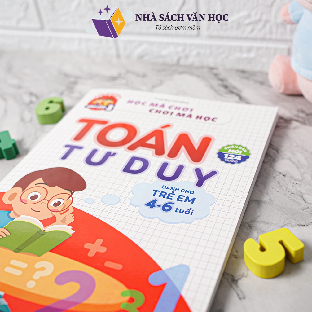 Sách Toán Tư Duy Dành Cho Trẻ Em 4 Đến 6 Tuổi