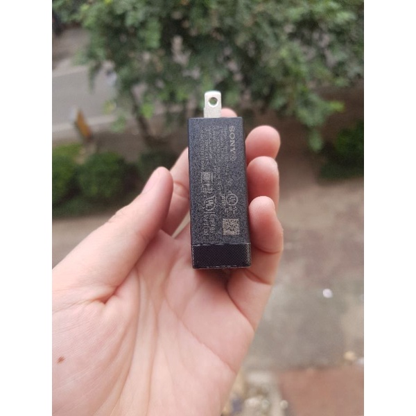 Củ Sạc Sony 5V-1,5A zin theo máy Xperia  Z/Z1/Z2/Z3 Chân dẹt