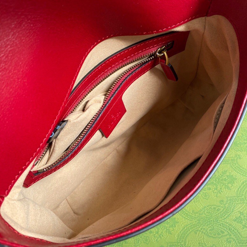 Túi xách Gucci Marmont cao cấp màu đỏ size 23.5cm
