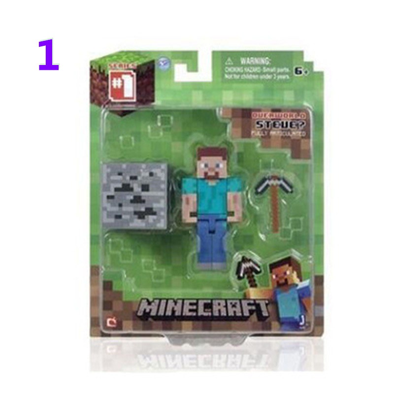 Bộ mô hình đồ chơi lắp ghép Minecraft