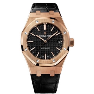 Đồng hồ nam audemars piguet royal oak selfwinding 15400or.oo.d002cr.01 size 40 dây da máy cơ thuỵ sỹ