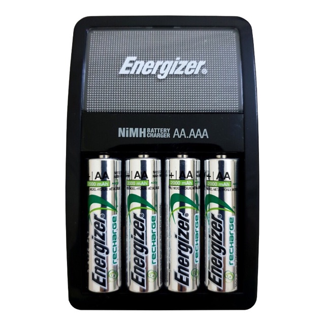 Bộ máy Sạc Pin AA- AAA ENERGIZER kèm 4 viên pin sạc AA 2000 mAh