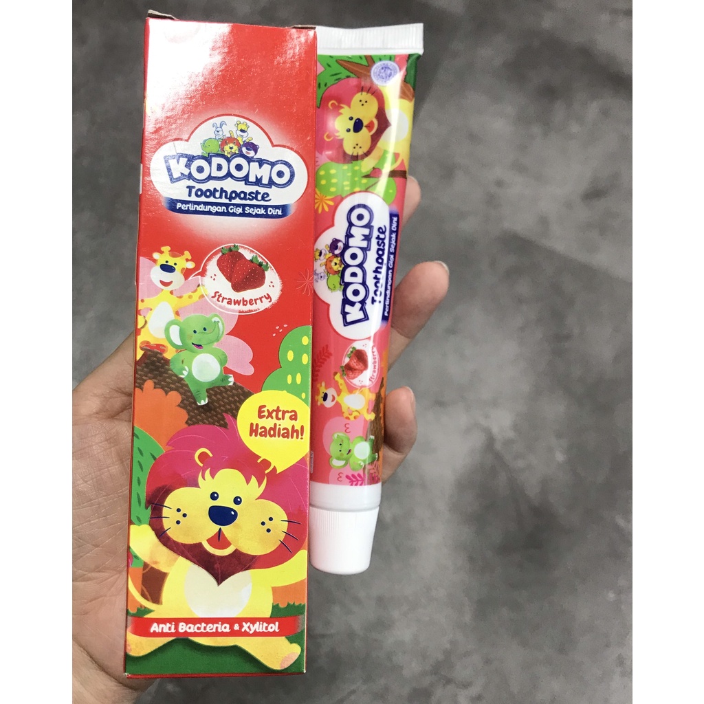 Kem Đánh Răng Cho Bé KODOMO Toothpaste Orange 45g