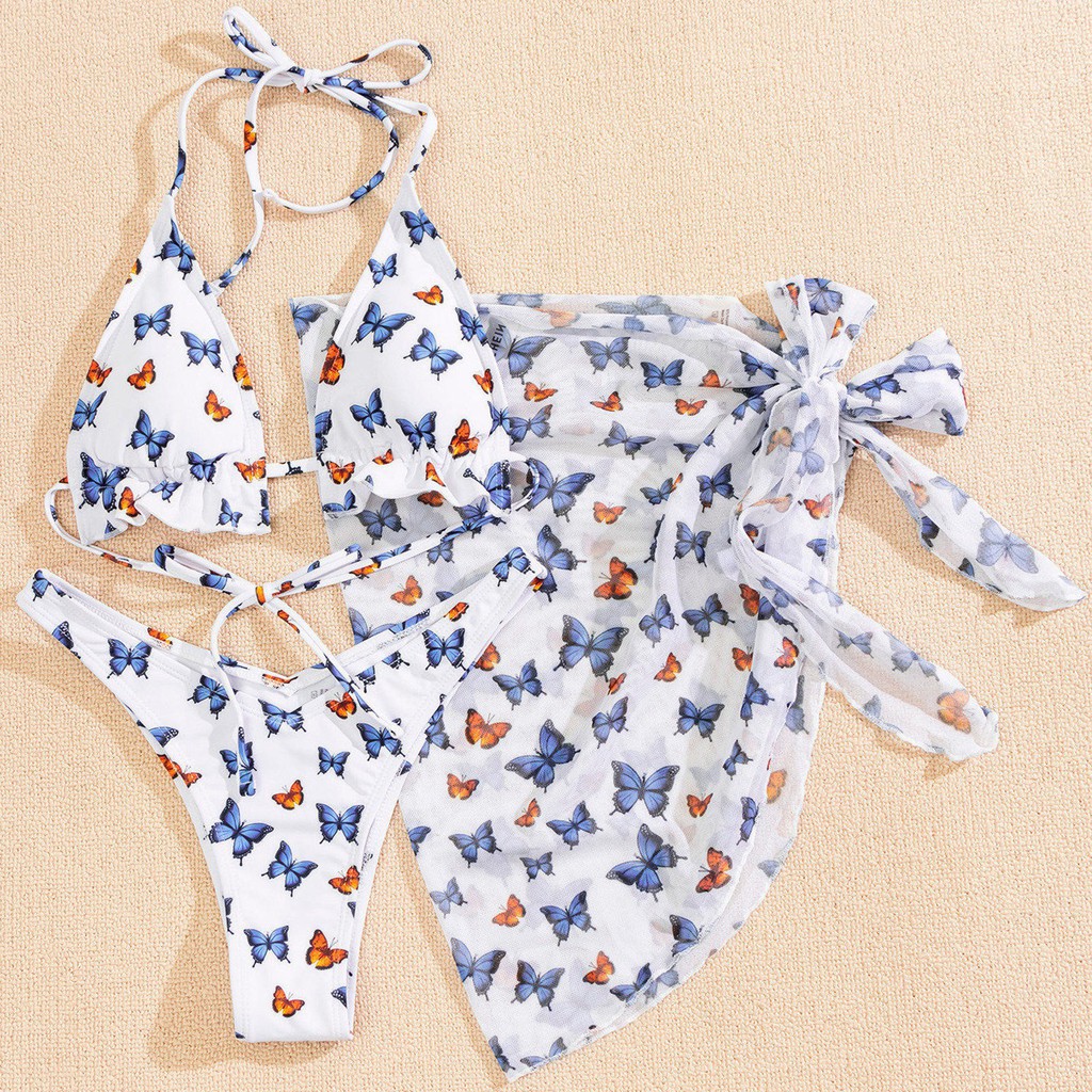 【niaorenmall.vn】Bikini Hai Mảnh In Hình Bướm Gợi Cảm Cho Nữ | BigBuy360 - bigbuy360.vn