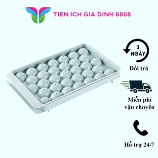 Khay đựng đá có nắp khuôn viên òn có thể làm thạch 087 the23