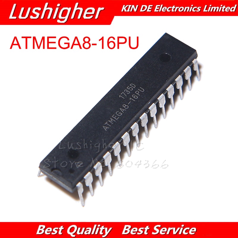 2pcs ATMEGA8-16PU DIP28 ATMEGA8 DIP ATMEGA8-16 8-16PU