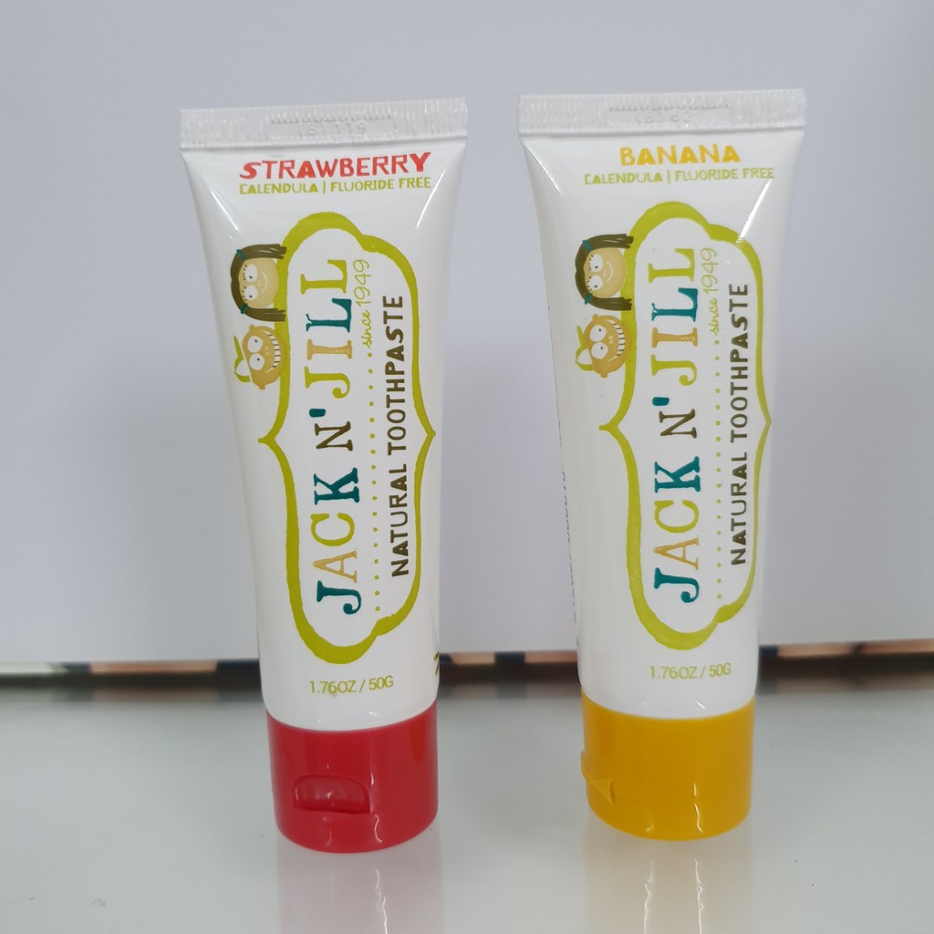(Date 7/2023) Kem Đánh Răng Trẻ Em Jack N' Jill Của Úc 50g