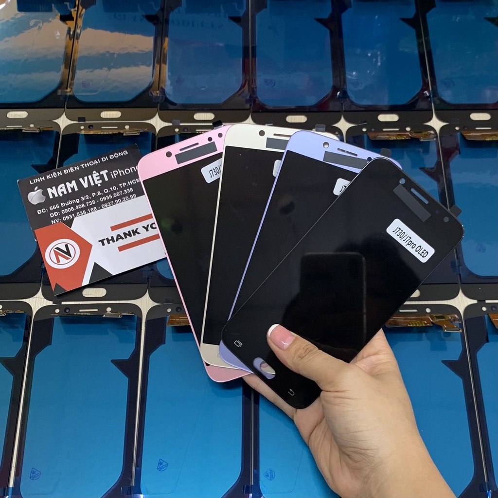 Màn hình J730 /J7 pro Oled 2ic (đen, vàng, xanh, hồng)