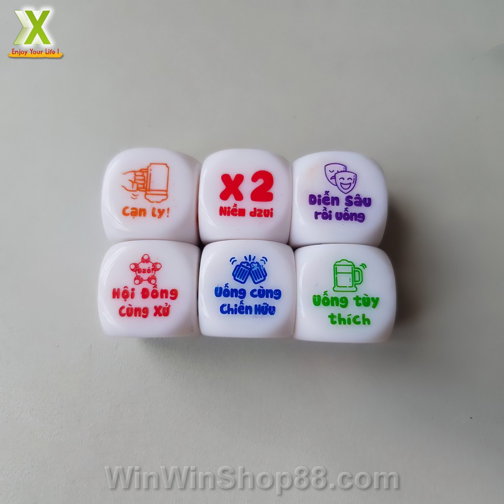 Xí ngầu ăn nhậu vui nhộn, chơi ăn nhậu uống bia vui nhộn phiên bản tiếng Việt - Do_luu_niem