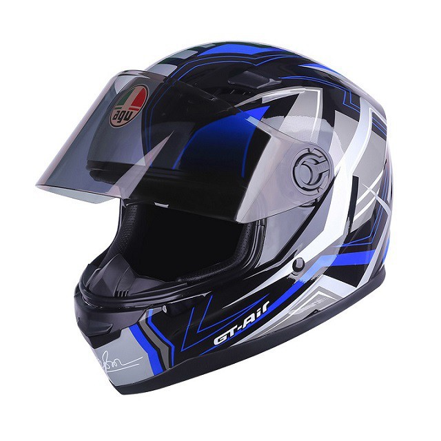 Mũ bảo hiểm AGU 11 Tem GT-Air, nón bảo hiểm đi phượt gọn nhẹ thể thao chỉ 1050g - ASA HELMETS