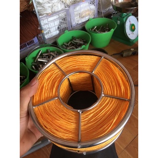 Dây thả diều ,combo dây dứa vàng mùa cá loại 1li và guồng 20 quấn sẵn