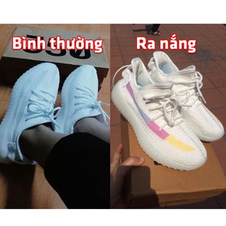 Giày thể thao trắng đổi màu nam nữ giá rẻ fullbox