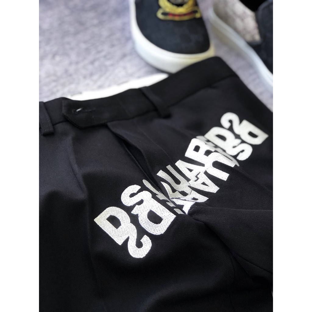 [Hot Hit] Quần Âu Nam DSQ Chữ Thêu Chéo,Chất Co Giãn Nhẹ-Quần Vải Nam | BigBuy360 - bigbuy360.vn