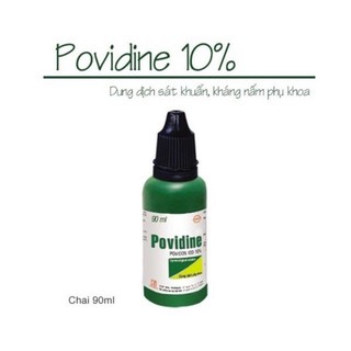 DUNG DỊCH VỆ SINH PHỤ NỮ POVIDINE 90ML