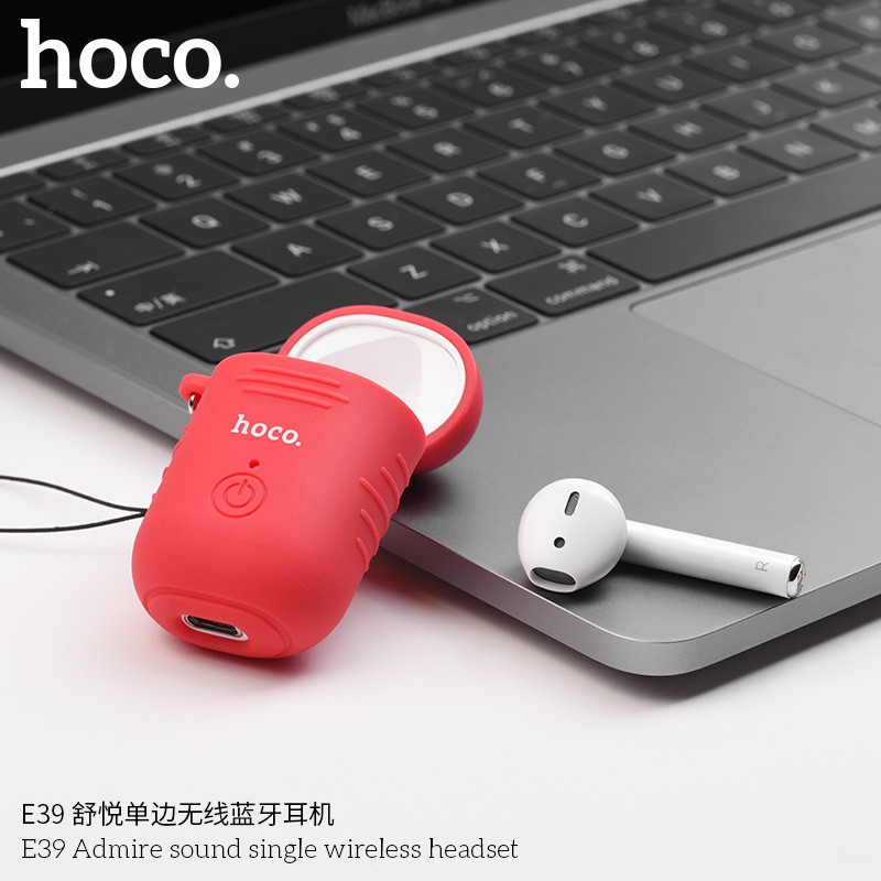 Tai nghe bluetooth nhét tai Hoco E39 Admire sound single V5.0 (Trắng)