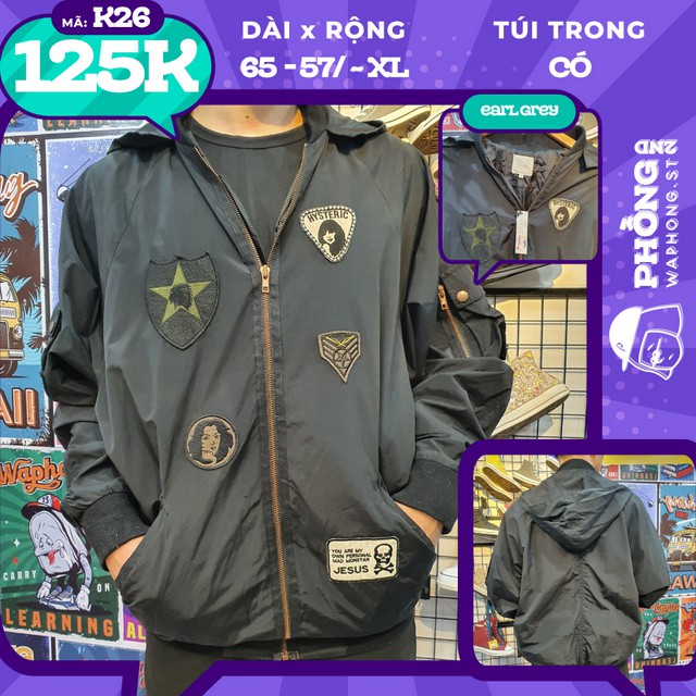 [2HAND] Áo khoác Jacket 2hand Hàn tuyển LỰA MẪU