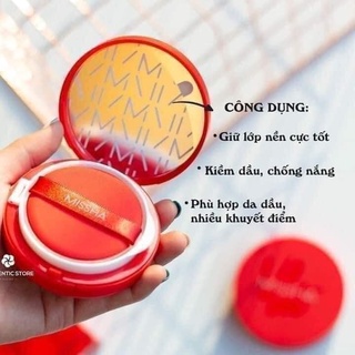 Phấn nước Missha đỏ Velvet Finish