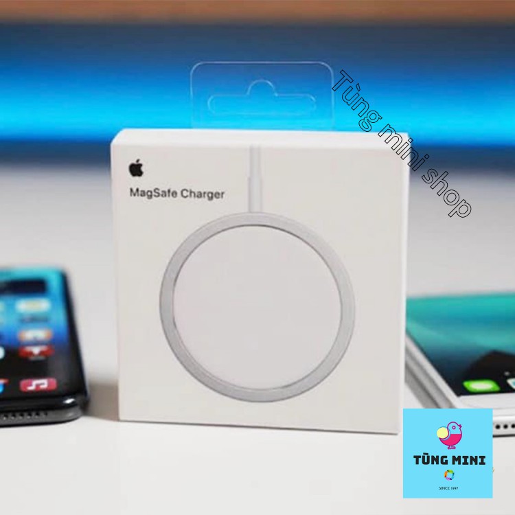 Sạc Không Dây MAGSAFE Cho Iphone 12/ 12 Pro/ 12 Pro Max Sạc Nhanh 15W Sạc Cho Các Dòng Máy Có Sạc Nhanh Qi Tùng Mini 681