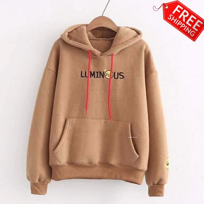 Áo khoác hoodie nữ phong cách hàn quốc sành điệu Lumi