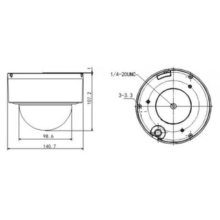 Camera IP Speed Dome Hikvision DS-2DE3204W-DE