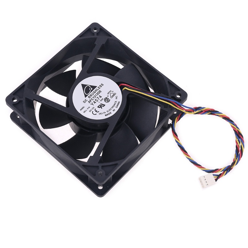 Quạt Tản Nhiệt 120mm 1 6A 12V 4 Dây PWM Cho Delta AFB1212SHE 12038