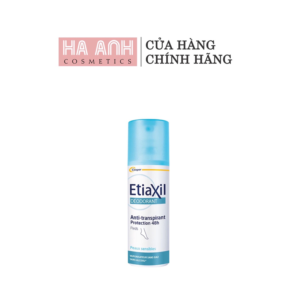 Xịt Khử Mùi EtiaXil Giảm Tiết Mồ Hôi Chân 100ml