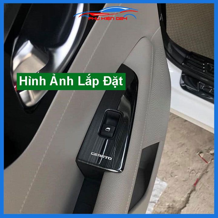 Ốp nội thất Cerato 2019-2020-2021-2022 nhựa ABS vân đá bảo vệ chống trầy xước và làm đẹp xe