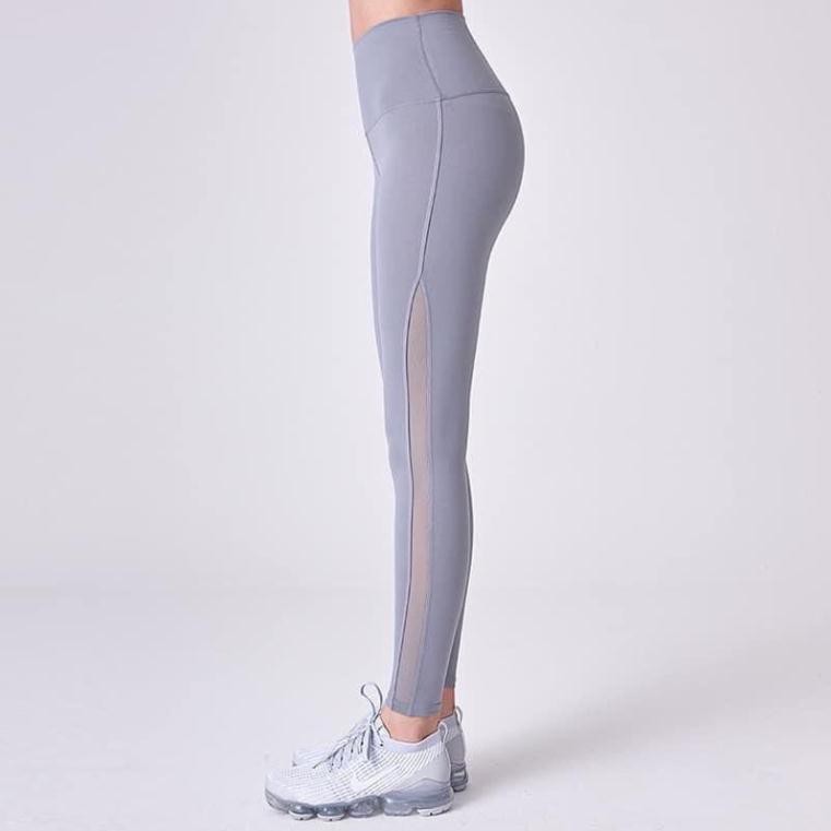 Quần Tập Gym Nữ [LEGGING] 90 Degree Lưới XK [ĐỒ TẬP GYM NỮ]