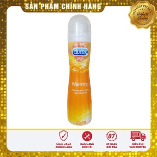 [Che Tên Khi Giao] Gel Bôi Trơn Durex Play Warming 100ml Truyền Nhiệt Yêu Nhanh Chóng - Hàng Chính Hãng Loại 1