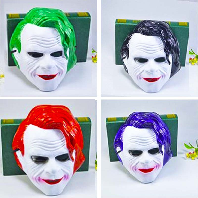 Mặt Nạ Joker - Mặt nạ chú hề - Mặt nạ choker hóa trang halloween (4 màu)