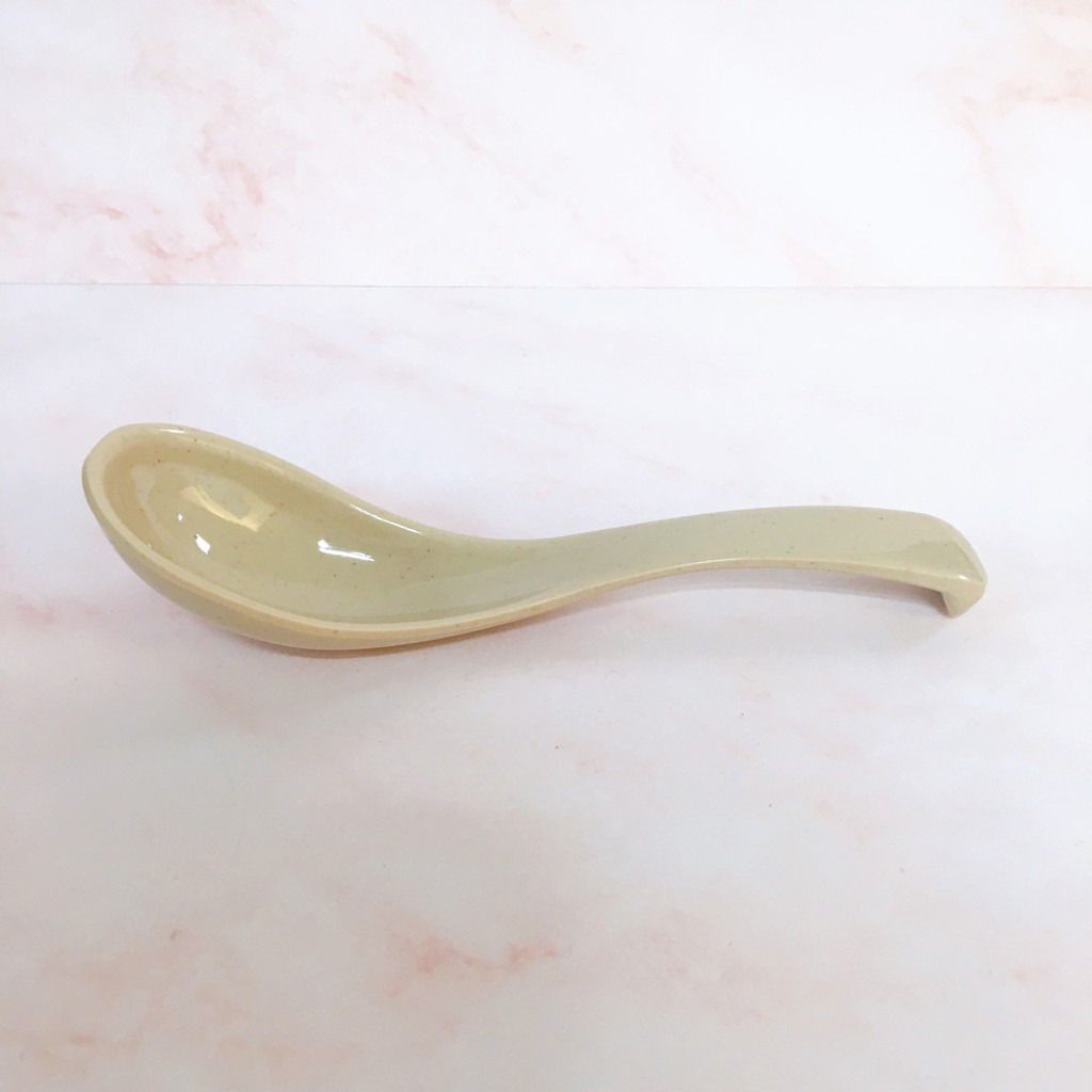 Thìa SUPERWARE Nhựa Phíp 100% Melamine Nâu Đá - Stone