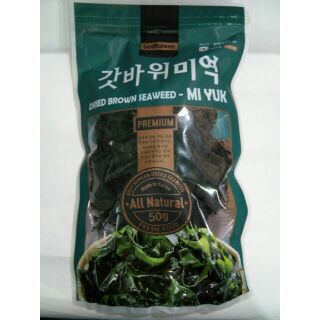 Rong biển khô nấu canh Hàn Quốc 50g canh rong biển Hàn Quốc