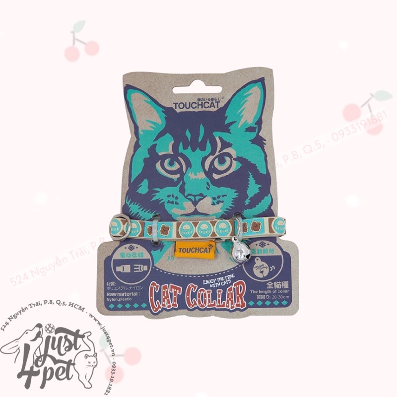 TOUCHCAT - VÒNG CỔ CAO CẤP CHO MÈO.
