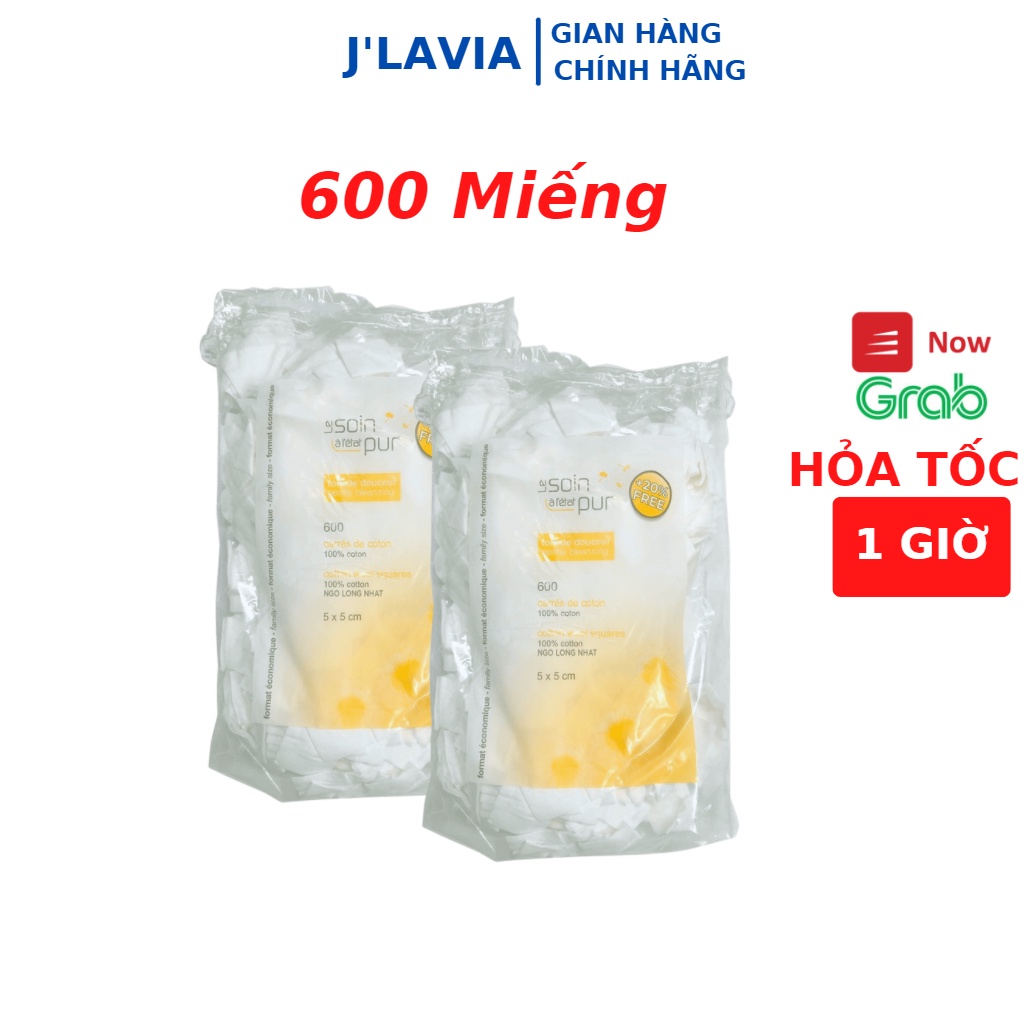 Bông Tẩy Trang pháp Tetra coton 600 miếng Tetra Medical 500 600 miếng