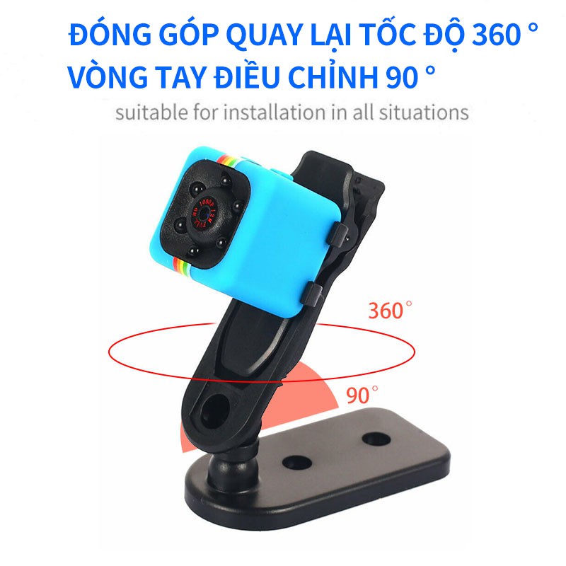 Máy Quay Hồng Ngoại Mini Sq11 1080p Cho Xe Hơi __VinetShop9x | BigBuy360 - bigbuy360.vn