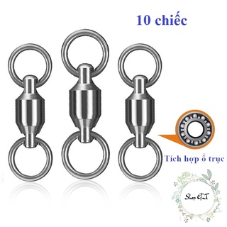    Giảm Kịch Sàn   Vỉ Khóa Link Hình Số 8 Ma ní Buộc Trục Câu Đài Câu Đơn Chống Xoắn Cao Cấp PK38 -Shop GLT- 