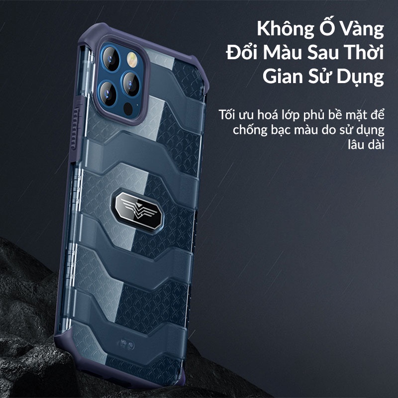 Ốp Lưng iPhone 2021 Benks Armor Case Siêu Mỏng, Chống Sốc Túi Khí 4 Góc, Chống Rơi, Va Đập, Không Ố Vàng, Chống Bẩn