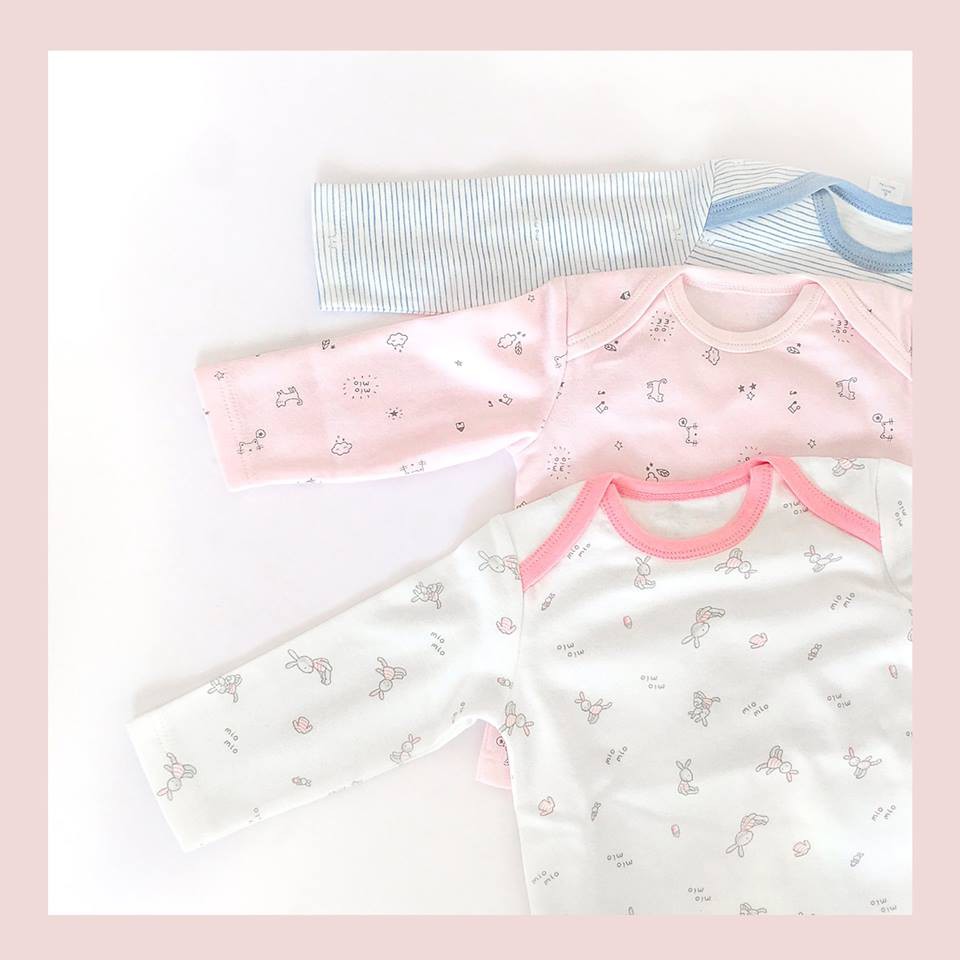 Áo Cổ Chồm Thu Đông MIOMIO, Họa Tiết: Thỏ, Sọc, Mèo, Mèo Mây Cho Bé Trai, Bé Gái , Vải Interlock Cotton