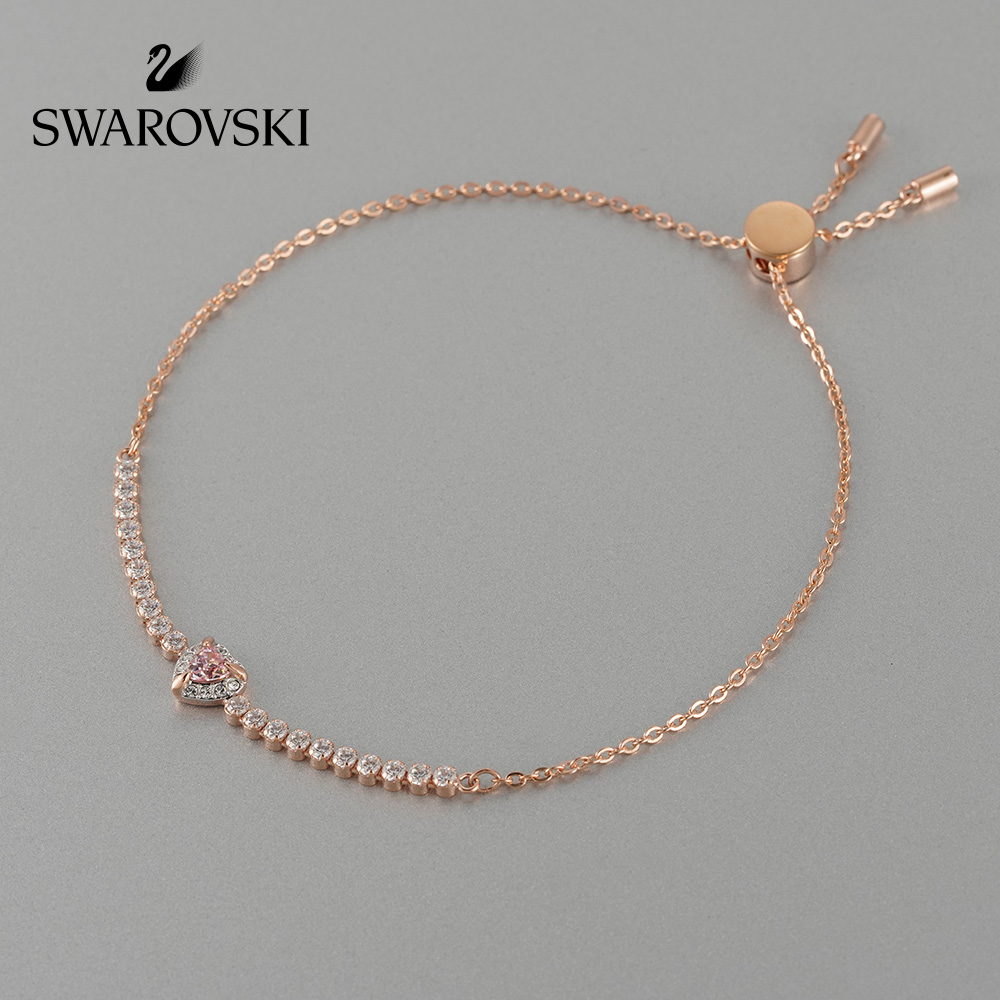 FREE SHIP VòngTay Nữ Swarovski ONE Tình yêu vui tươi Bracelet Crystal FASHION cá tính Trang sức trang sức đeo THỜI TRANG