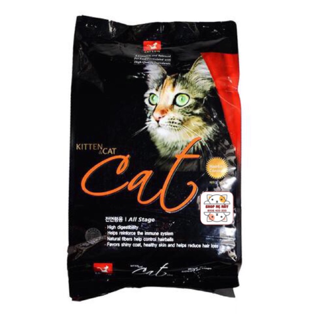 HẠT THỨC ĂN KHÔ CHO MÈO CAT’S EYE TÚI 500G